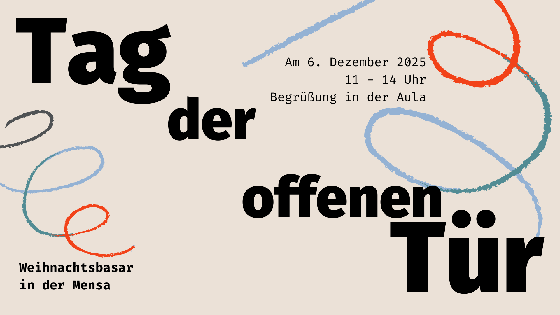 Unser Tag der offenen Tür am 6. Dezember 2025