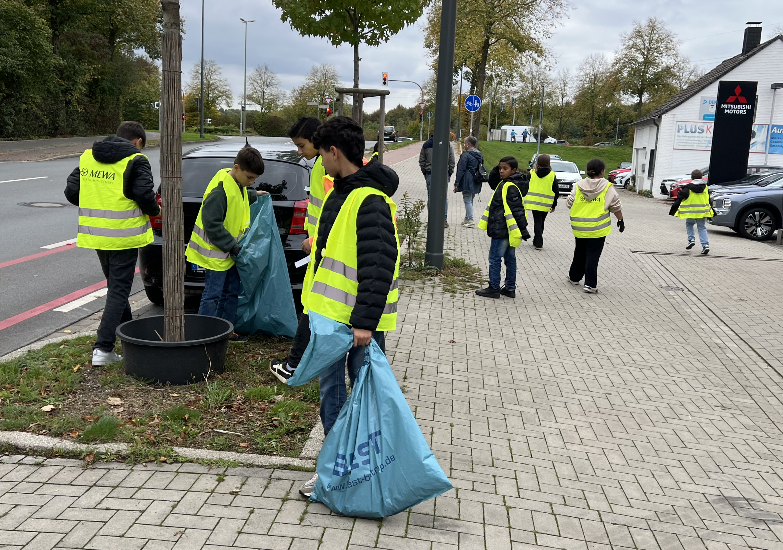 WBG beteiligt sich an „Bottrop putzt“