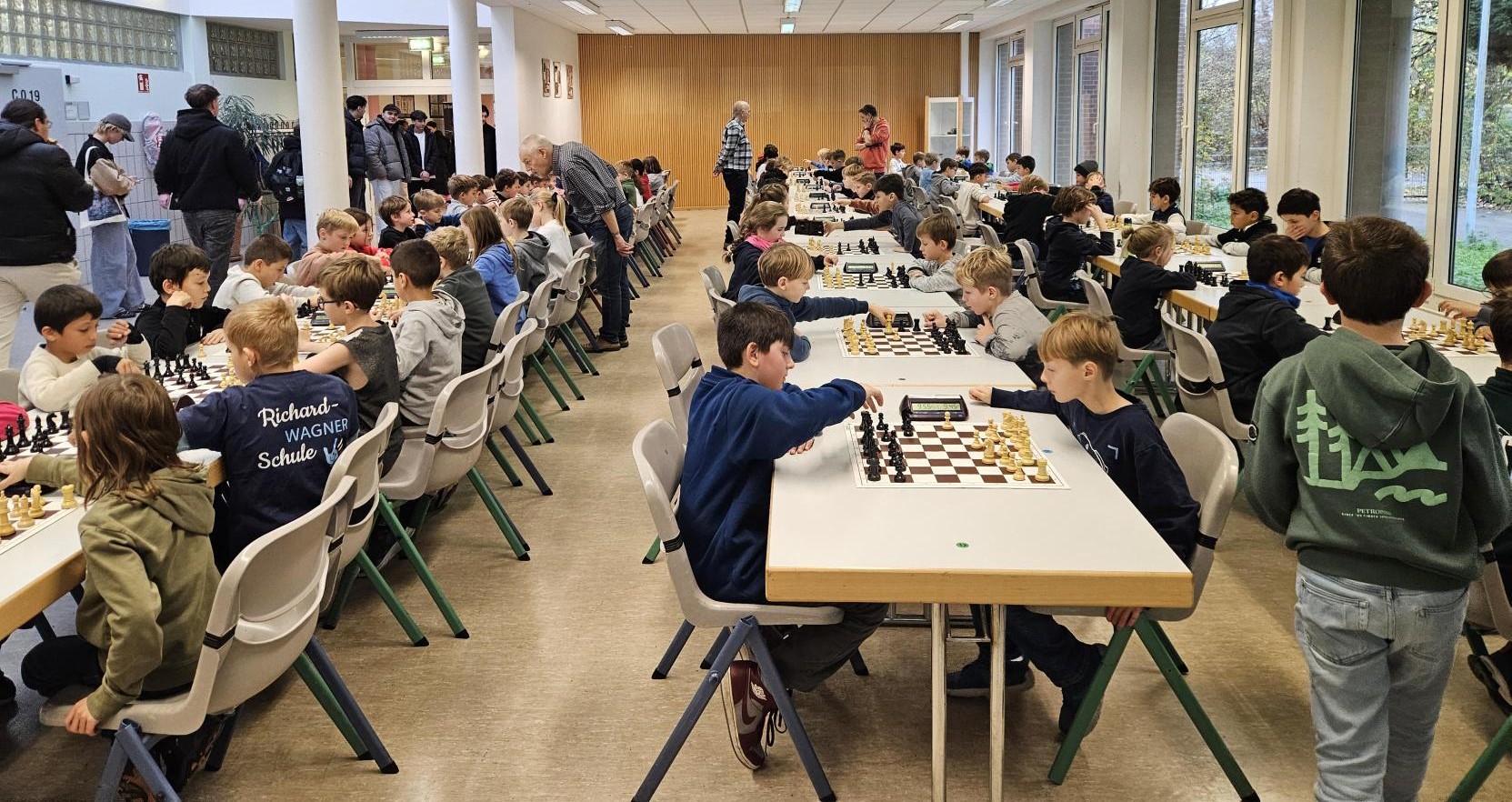 Schach boomt: 143 Nachwuchstalente an der WBG