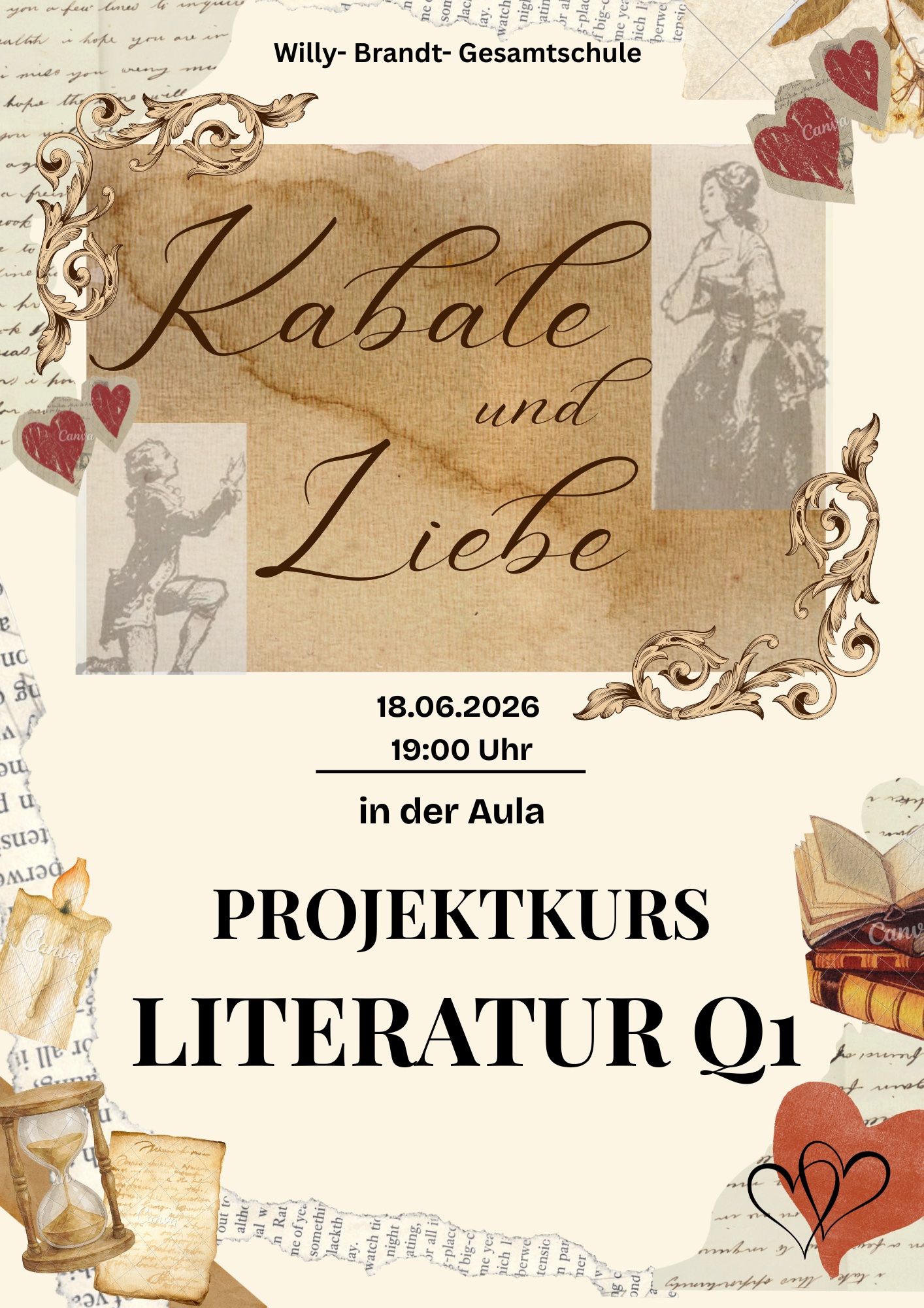 Literaturkurs zeigt „Kabale und Liebe“
